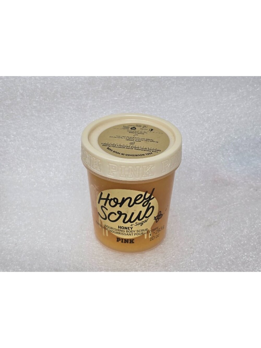Pink Victoria's Secret Honey Scrub Nourishing Body Scrub 10 oz